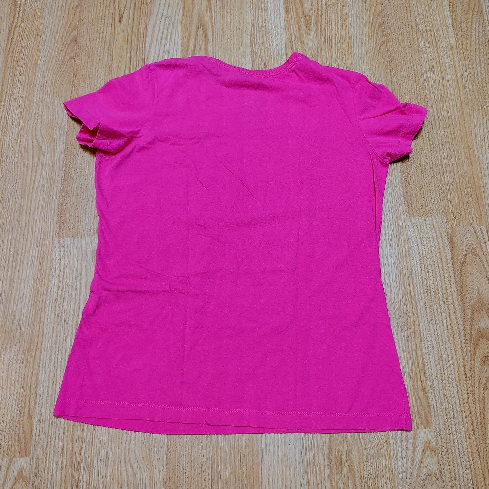 Nike Women's Pink Graphic Tee, Size XL - Picture 2 of 6